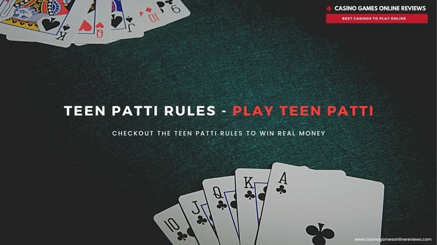 Teen patti rules