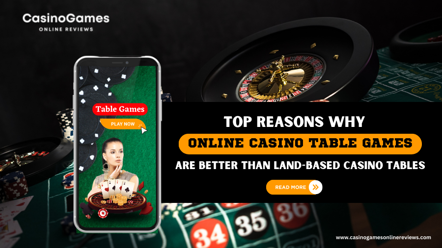 online casino table games